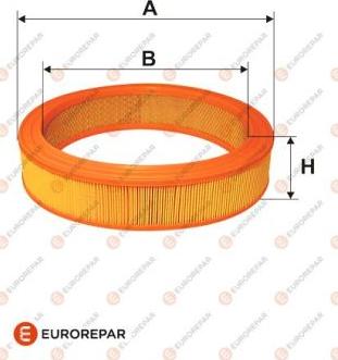 EUROREPAR E147094 - Въздушен филтър vvparts.bg