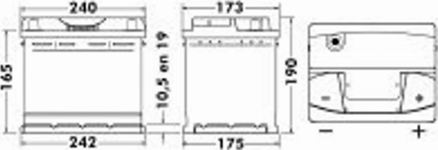 Exide 866 00 - Стартов акумулатор vvparts.bg