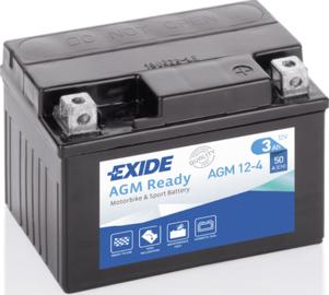 Exide AGM12-4 - Стартов акумулатор vvparts.bg