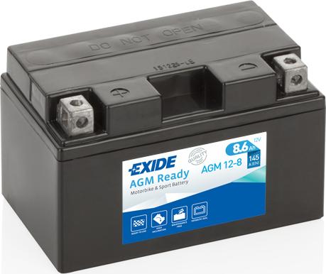 Exide AGM12-8 - Стартов акумулатор vvparts.bg