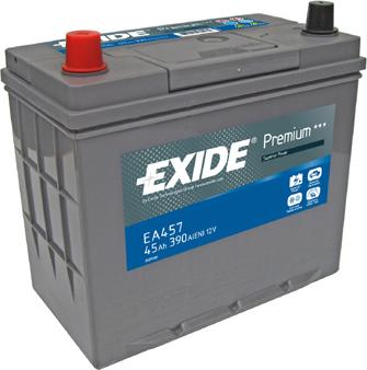 Exide EA457 - Стартов акумулатор vvparts.bg