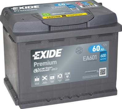 Exide EA601 - Стартов акумулатор vvparts.bg