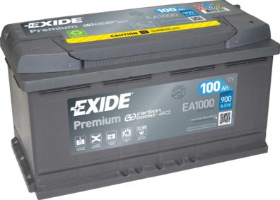 Exide EA1000 - Стартов акумулатор vvparts.bg