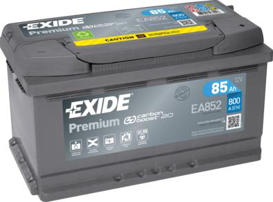 Exide EA852 - Стартов акумулатор vvparts.bg