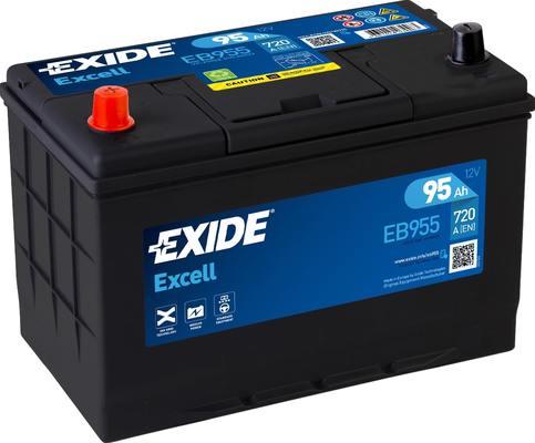 Exide EB955 - Стартов акумулатор vvparts.bg
