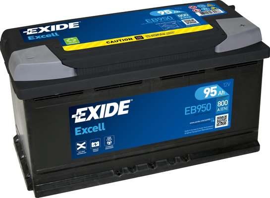 Exide EB950 - Стартов акумулатор vvparts.bg