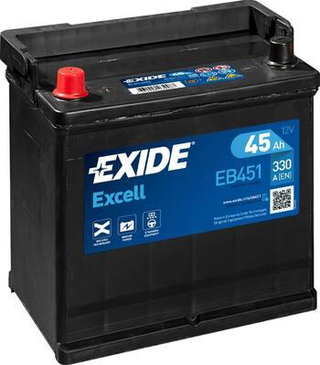 Exide EB451 - Стартов акумулатор vvparts.bg