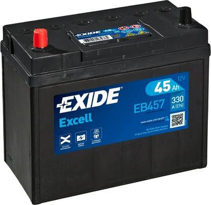Exide EB457 - Стартов акумулатор vvparts.bg