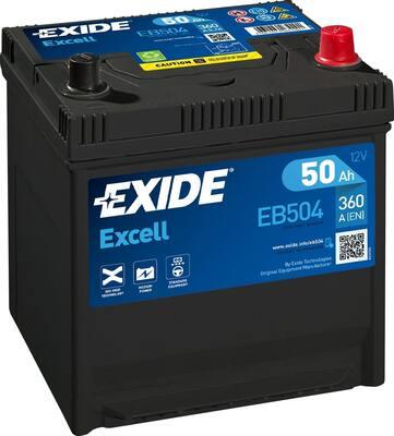 Exide EB504 - Стартов акумулатор vvparts.bg