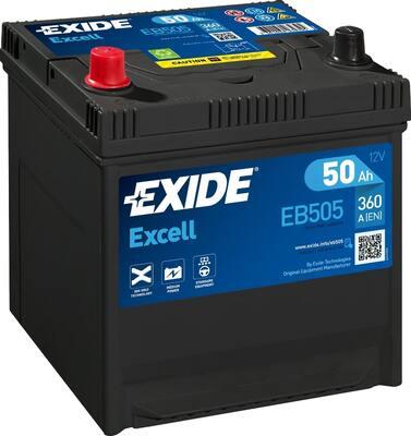 Exide EB505 - Стартов акумулатор vvparts.bg
