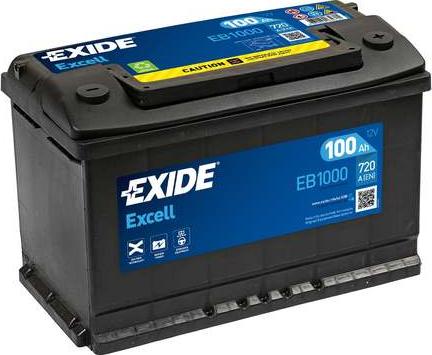 Exide EB1000 - Стартов акумулатор vvparts.bg