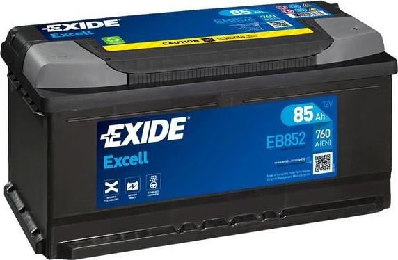 Exide EB852 - Стартов акумулатор vvparts.bg