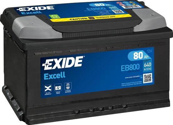 Exide EB800 - Стартов акумулатор vvparts.bg