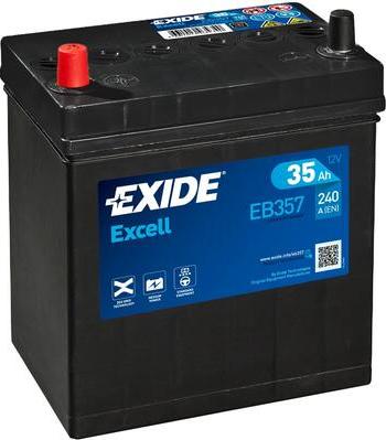 Exide EB357 - Стартов акумулатор vvparts.bg