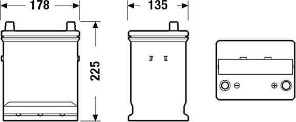 Exide EB320 - Стартов акумулатор vvparts.bg