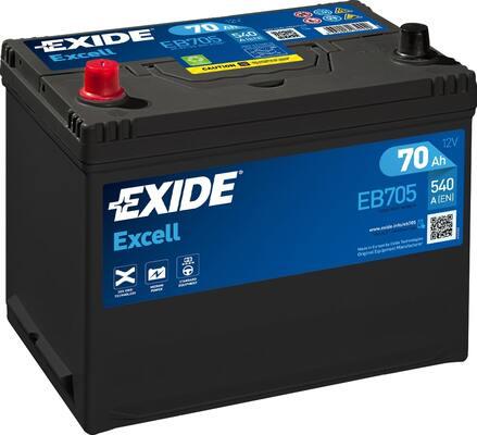 Exide EB705 - Стартов акумулатор vvparts.bg