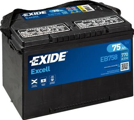 Exide EB708 - Стартов акумулатор vvparts.bg