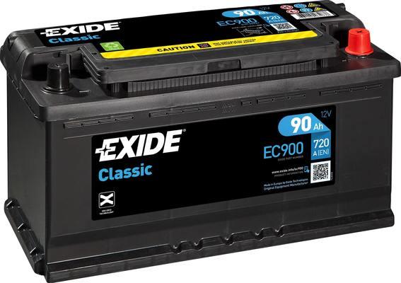 Exide EC900 - Стартов акумулатор vvparts.bg