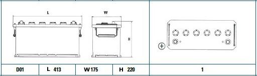 Exide EG1109 - Стартов акумулатор vvparts.bg