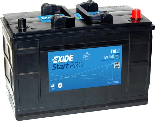 Exide EG1102 - Стартов акумулатор vvparts.bg