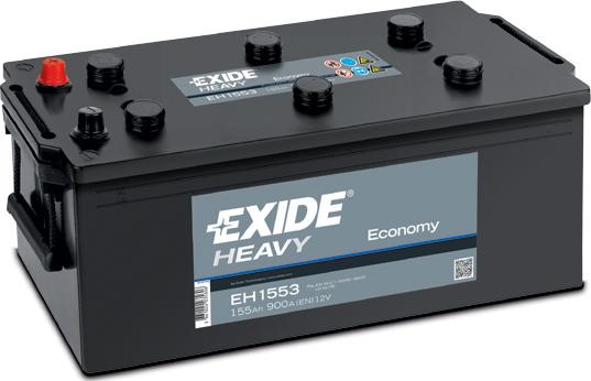 Exide EH1553 - Стартов акумулатор vvparts.bg
