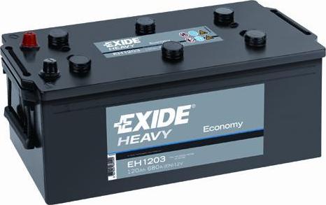 Exide EH1203 - Стартов акумулатор vvparts.bg