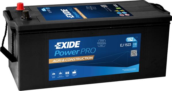 Exide EJ1523 - Стартов акумулатор vvparts.bg