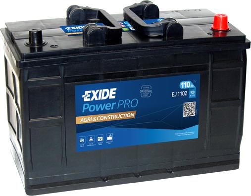 Exide EJ1102 - Стартов акумулатор vvparts.bg