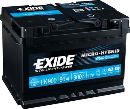 Exide EK900 - Стартов акумулатор vvparts.bg