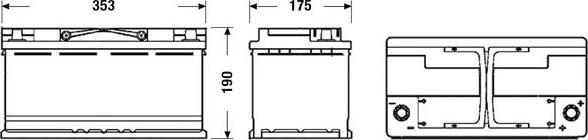 Exide EK920 - Стартов акумулатор vvparts.bg