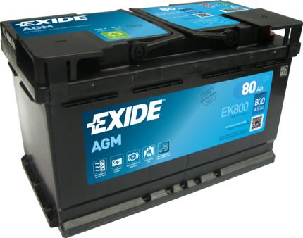 Exide EK800 - Стартов акумулатор vvparts.bg