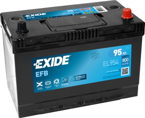 Exide EL954 - Стартов акумулатор vvparts.bg