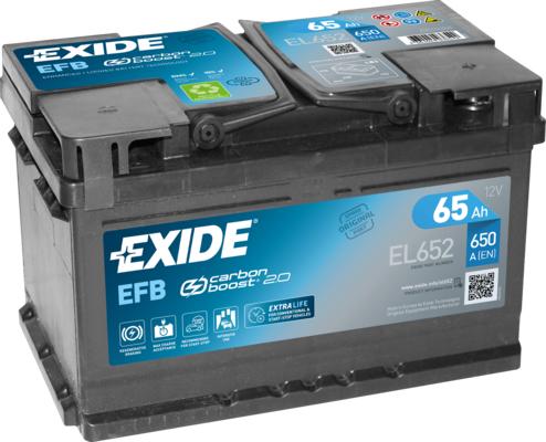 Exide EL652 - Стартов акумулатор vvparts.bg