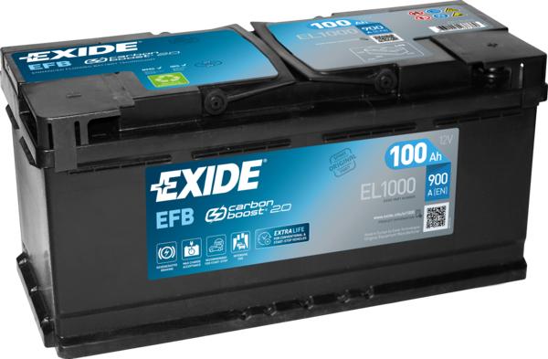 Exide EL1000 - Стартов акумулатор vvparts.bg