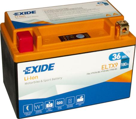 Exide ELTX9 - Стартов акумулатор vvparts.bg