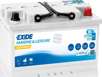 Exide ET550 - Стартов акумулатор vvparts.bg