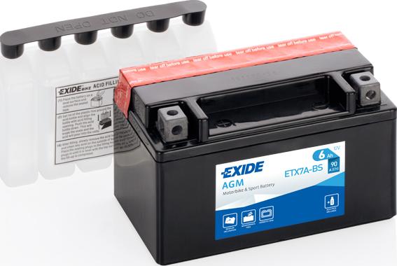 Exide ETX7A-BS - Стартов акумулатор vvparts.bg