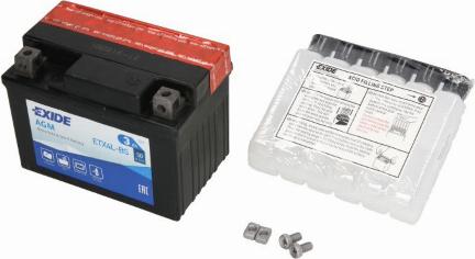 Exide YTX4L-BS - Стартов акумулатор vvparts.bg