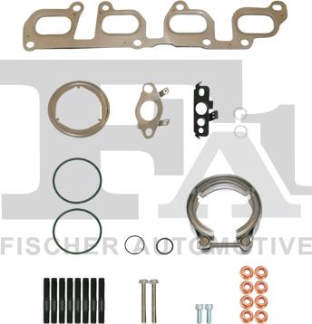 FA1 KT110990 - Монтажен комплект, турбина vvparts.bg