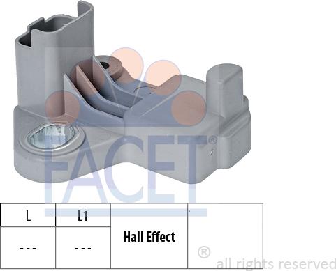 FACET 9.0602 - Импулсен датчик, колянов вал vvparts.bg