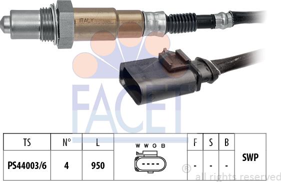 FACET 10.8498 - Ламбда-сонда vvparts.bg