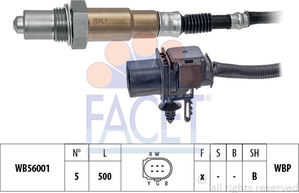 FACET 10.8435 - Ламбда-сонда vvparts.bg