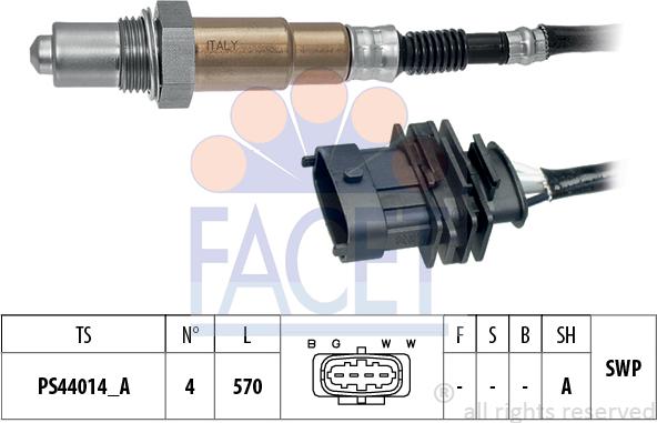 FACET 10.8546 - Ламбда-сонда vvparts.bg