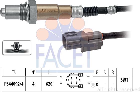 FACET 10.8514 - Ламбда-сонда vvparts.bg