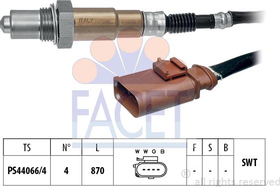 FACET 10.8534 - Ламбда-сонда vvparts.bg