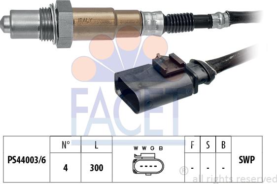 FACET 10.8170 - Ламбда-сонда vvparts.bg