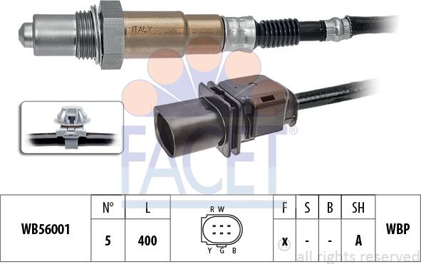 FACET 10.8395 - Ламбда-сонда vvparts.bg