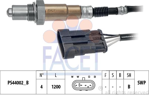 FACET 10.8353 - Ламбда-сонда vvparts.bg