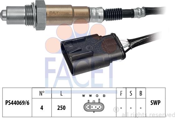 FACET 10.8381 - Ламбда-сонда vvparts.bg