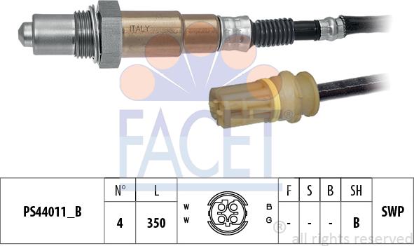 FACET 10.8333 - Ламбда-сонда vvparts.bg